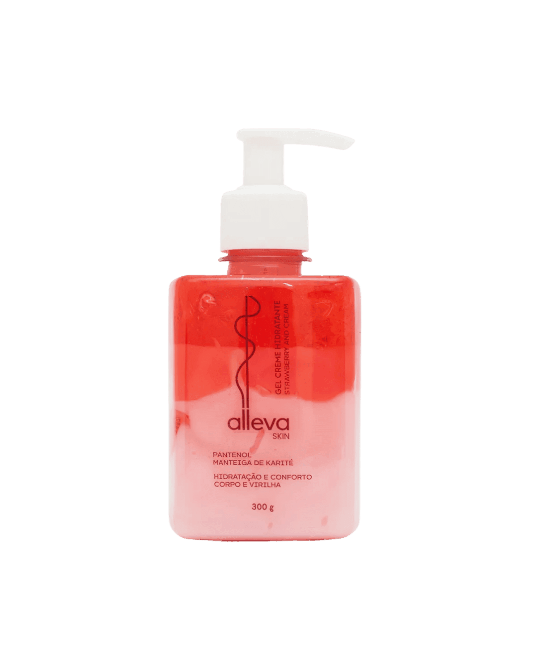 AL7901 GEL CREME HIDRATANTE STRAWBERRY CREAM 300ML ALLEVA