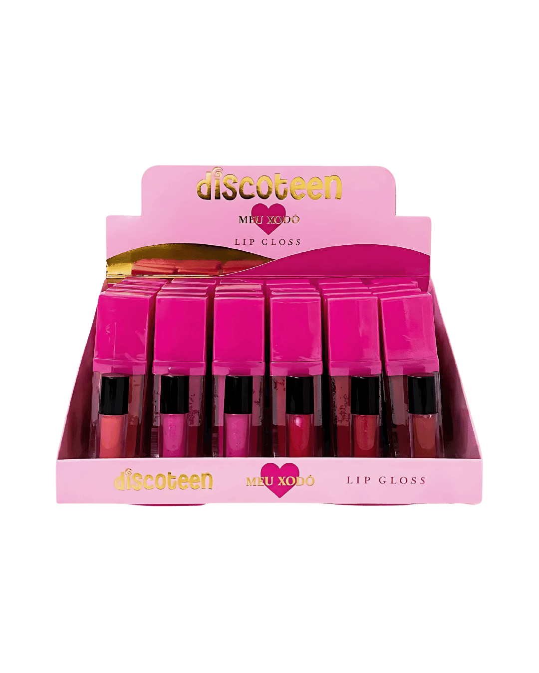 HB103312 LIP GLOSS MEU XODO CX/24 DISCOTEEN
